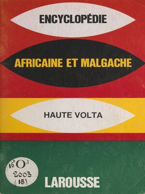 cover image of Encyclopédie africaine et malgache